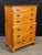 Vintage Solid Pine Tall Chest of Drawers by Pine Shop Originals c.1950s For Sale - Image 4 of 13