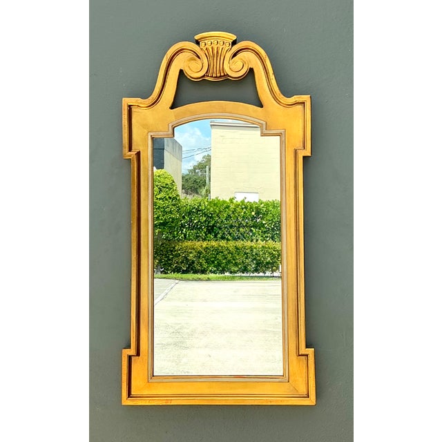 Vintage Ornate Gold Wall Mirror For Sale - Image 14 of 14