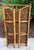 Vintage Burnt Bamboo Folding Shelf For Sale In Savannah - Image 6 of 14