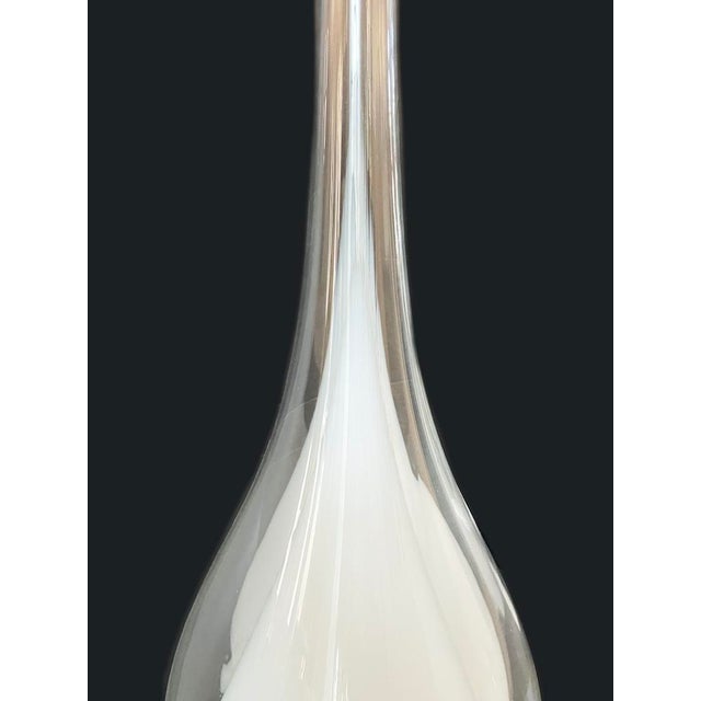 Elongated Pear Vase in Murano Glass from Maestri Di Murano For Sale - Image 3 of 5
