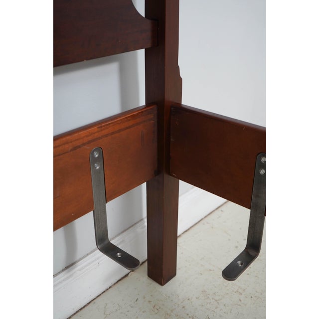 Eldred Wheeler King Size Cherry Pencil Post Bed For Sale - Image 14 of 15