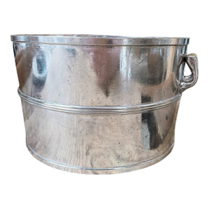 Antique Silver Plated Ice Bucket From Bismarck Garden Chicago