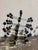 Pair of Atomic Structure for Educational Use of Metal Graphite With Bakelite Spheres by Tuha Marked. Great French mid...