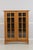 Age: C.1994 Details: Finish no.35 Leaded Glass Top Panels Adjustable Shelves High Quality Construction Arts & Crafts Style...
