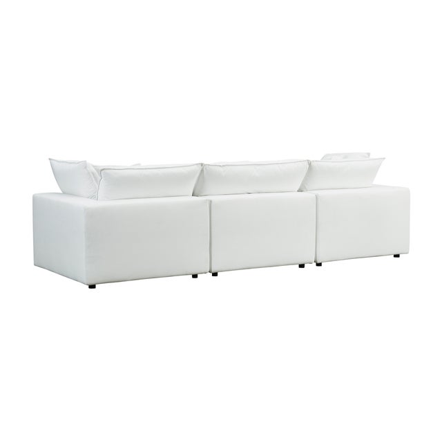 2020s Cali Pearl Performance Fabric Modular Sofa For Sale - Image 5 of 7