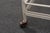 Vintage Tamiami Two Tier Glass and White Enamel Metal Bar Cart by Brown Jordan For Sale - Image 15 of 16
