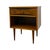 Vintage Mid Century Modern Walnut Nightstand With Open Cubby & Drawer For Sale - Image 9 of 10