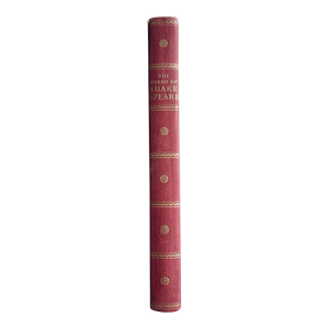 1958 the Poems of Shakespeare Vintage Book