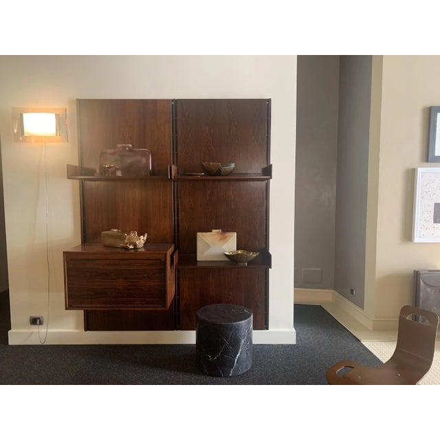 Rectangular Vase in Glazed Ceramic by Leandro Lega, 1982 For Sale - Image 12 of 13