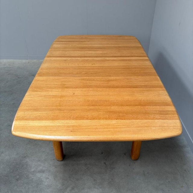 Large Oak Dining Table by Wasa, 1990s For Sale - Image 9 of 15