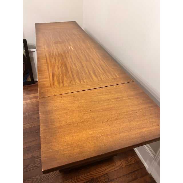Chestnut Mid-Century Buffet Cabinet For Sale - Image 8 of 10