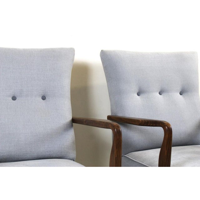 Set of Armchairs attributed to Studio Tecnico Cassina, 1940s For Sale - Image 12 of 14