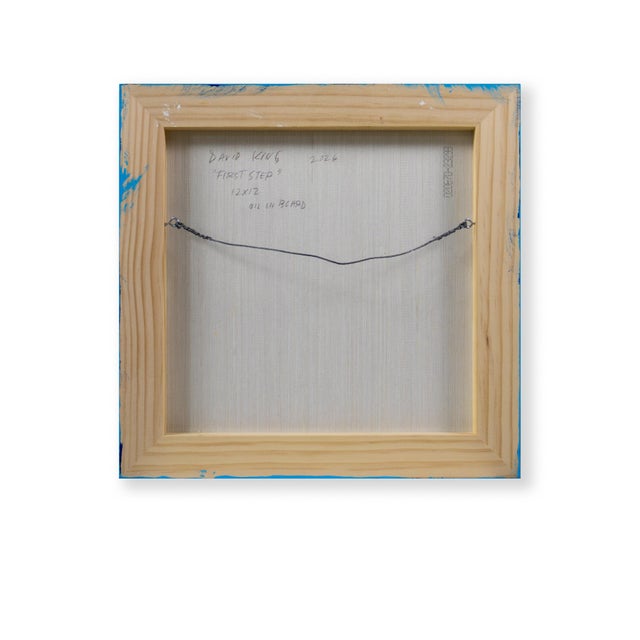 Early 21st Century Dave King, First Steps, 2000s, Oil Painting on Aluminum Panel For Sale - Image 5 of 6