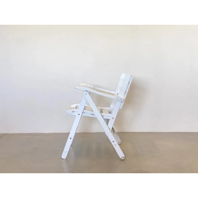Folding Armchairs by Reguitti, 1980s, Set of 4 For Sale - Image 12 of 13