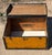 19th Century 19th Century Canted Top Trunk in Mustard Paint For Sale - Image 5 of 11