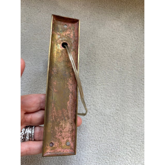 1960s Pair of Art Deco Wall Sconces For Sale - Image 10 of 12