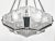 Mid 20th Century French Art Deco Pendant Chandelier by Hugue For Sale - Image 5 of 9