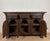 Spanish Carved Oak Sideboard Cabinet with Three Doors and Drawers, 1860s For Sale - Image 9 of 13