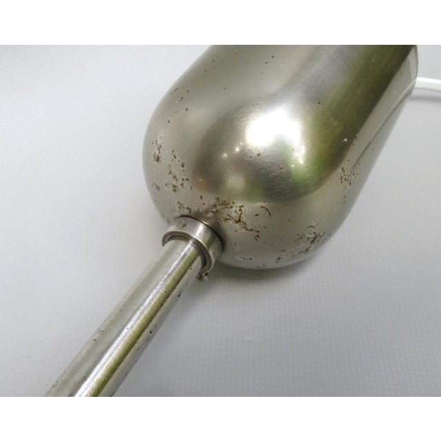 Bauhaus Ceiling Lamp in Opalinglas & Nickel-Plated from WMF Ikora, 1920s For Sale - Image 14 of 18