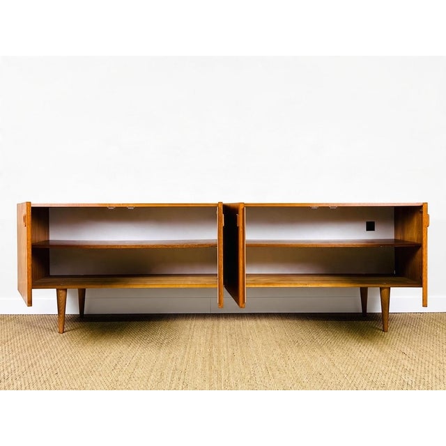 Scandinavian Teak Sideboard, 1960 For Sale - Image 10 of 15