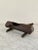 Mid-Century Cast Iron Faux Bois Log Planter For Sale - Image 4 of 14