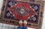 Textile 1950s, Vintage European Persian-Style Shiraz Rug 3 X 4 For Sale - Image 7 of 12