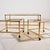 Vintage Brass Coffee Table, 1970s, Set of 3 For Sale - Image 3 of 16