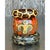 Orange Vintage Wooden African Inspired Bangles - Set of 3 For Sale - Image 8 of 12