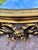 Gold Oval 1940s Wall Mirror With Gold Frame And Floral Decoration In Louis XVI Style For Sale - Image 8 of 8