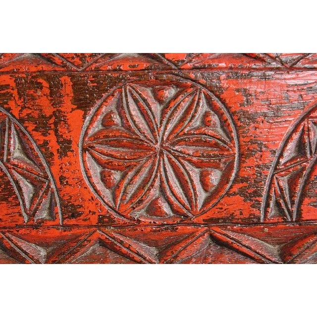 Wood Vintage Rustic Oak Lectern For Sale - Image 7 of 18