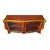 An elegant Napoleon III display cabinet, characterized by a refined curved line and rich French-style decoration. The...