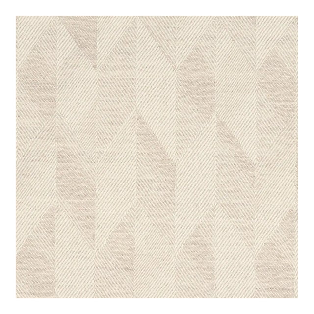 Sample - Schumacher Ezra Wool Fabric in Birch For Sale