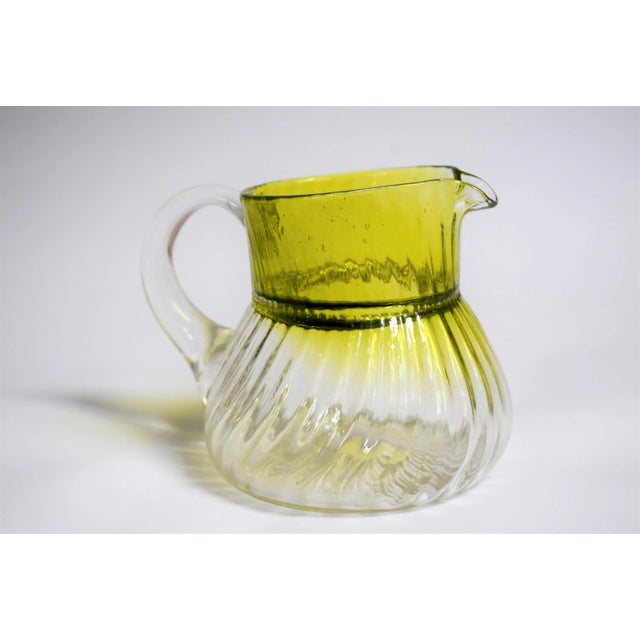 Small jug. Designed by Koloman Moser; manufactured by Meyr's Neffe on behalf of Bakalowits; distributed by Wiener...