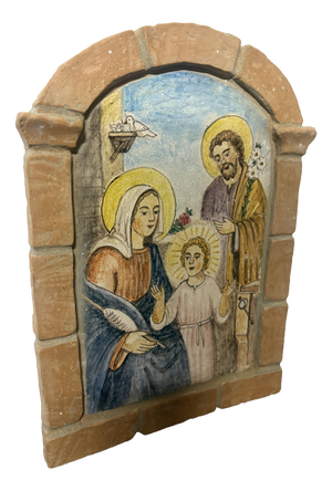 Holy Family Holy Water Stoup, 1950