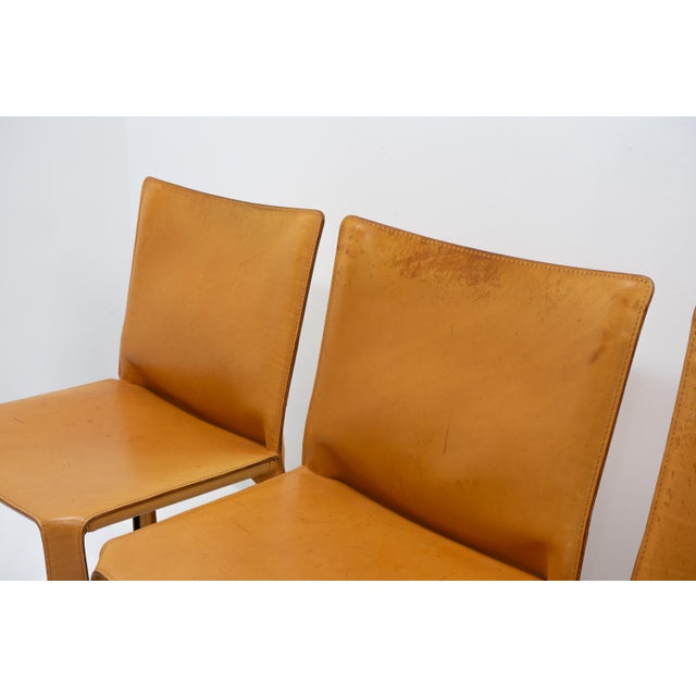 Cab 412 Chairs by Mario Bellini for Cassina, 1990s, Set of 4 For Sale - Image 11 of 15