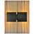 Square 2G Wall Lamp by Christophe Gevers for Axis71, Belgium, 1970s For Sale - Image 4 of 4