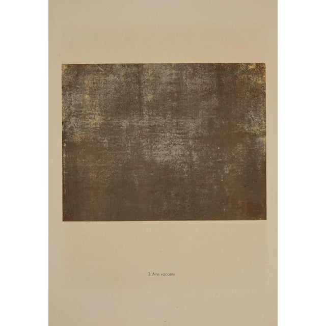 Aire Vacante is an original lithograph on watermarked paper ''Arc''. Abstract composition by the French artist Jean...