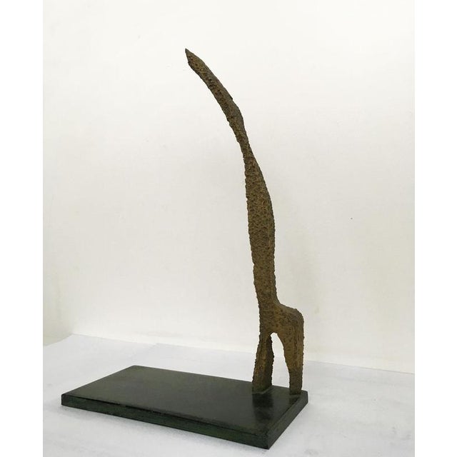 Urano Palma, Abstract Homage to Giacometti, 1970, Bronze For Sale - Image 4 of 18