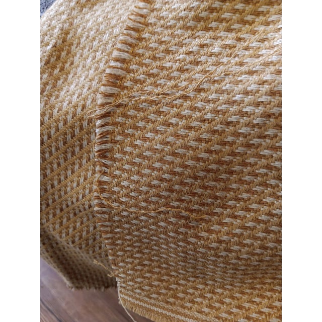 Gold Imported Soft Boucle Chanel Style Fabric- 45" X54"y For Sale In Atlanta - Image 6 of 9
