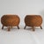 Brown Rattan Ottoman or Side Table, 1970s For Sale - Image 8 of 18