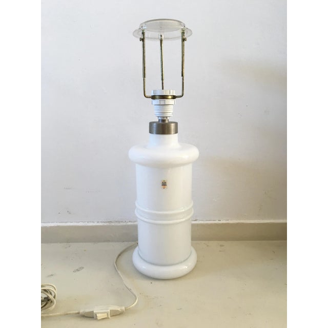 Holmegaard Large Danish Adjustable Table Lamp by Sidse Werner for Holmegaard, 1981 For Sale - Image 4 of 8