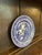 Chinoiserie Antique 19th Century English Blue Willow Ironstone Dessert Plate – Chinoiserie Pie Dish For Sale - Image 3 of 3
