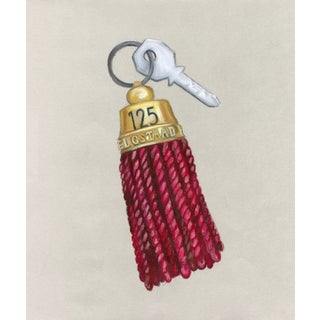 "The Key to Gstaad Palace" Contemporary Still Life Limited Edition Print For Sale