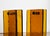 Vintage French Brutalist Amber Glass Push/Pull Door Handles, 1960s For Sale - Image 13 of 18
