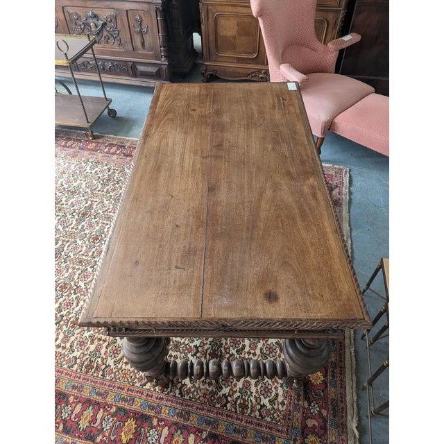Portuguese Rosewood Coffee Table, 19th Century For Sale - Image 10 of 11