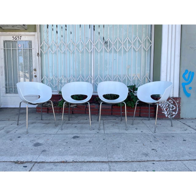 1970s Vintage "Orbit Large" Dining Chairs - Set of 4 For Sale - Image 13 of 13