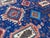 Tribal Vintage Shirvan Kork Wool Rug, Indigo Medallion For Sale - Image 3 of 8