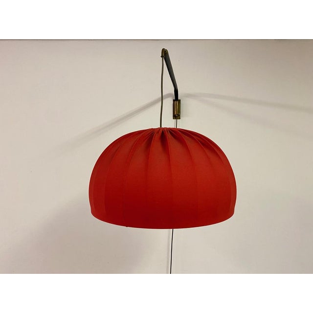 Italian Telescopic Wall Light in Brass and Leather, 1950s For Sale - Image 12 of 16