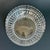 Art Deco Hollywood Regency Crystal Centerpiece Bowl With Faceted Pedestal Base For Sale - Image 3 of 9