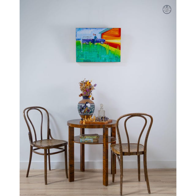 Dave King, Domesticity, 2000s, Oil on Aluminum Panel For Sale - Image 3 of 6